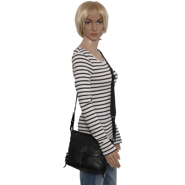 Aunts & Uncles Mrs. Puff Pie  Umhängetasche black smoke